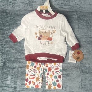 Marshalls Kids Matching Set - White and Red